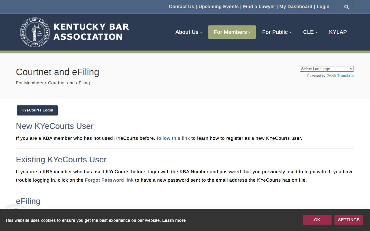 Logan County court dockets CourtNet registered access information