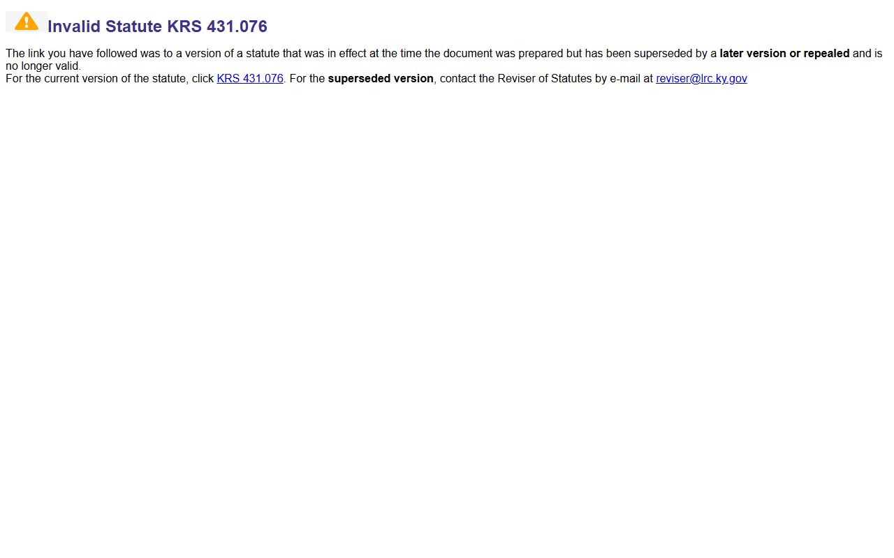 Logan County criminal court records Kentucky expungement statute page