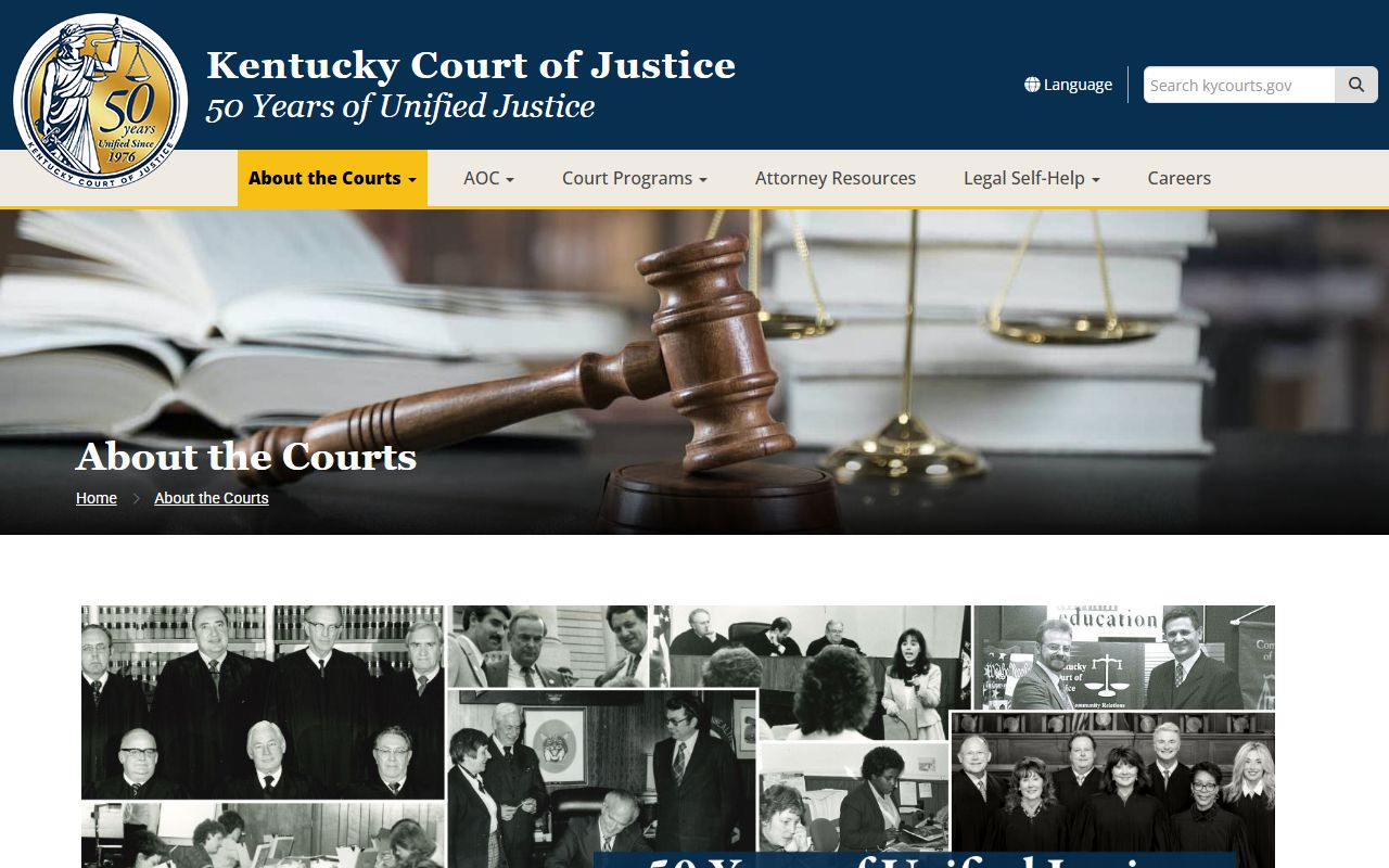Logan County Court records Kentucky court structure source
