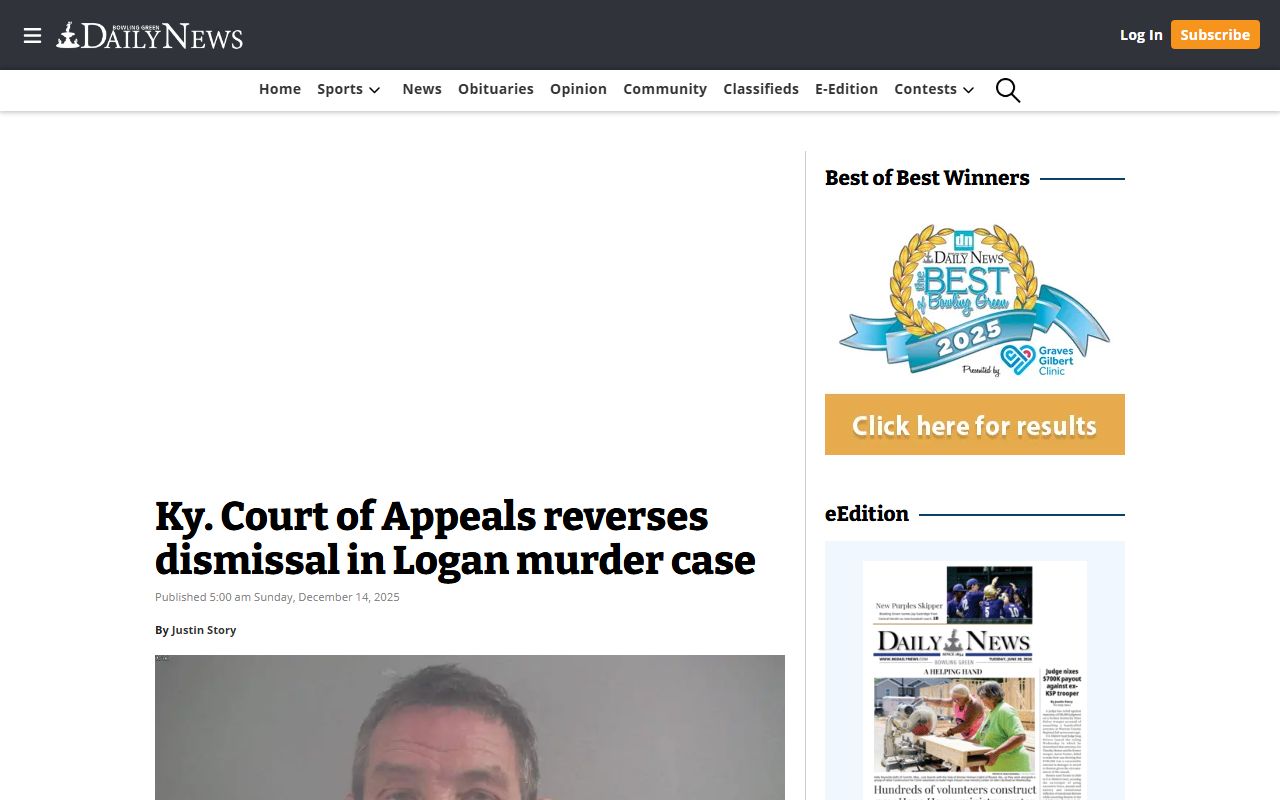 Logan County court records appellate news source