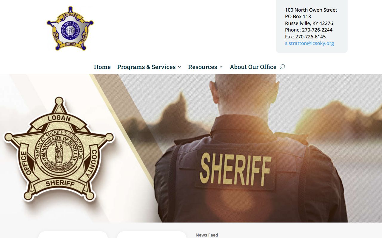 Logan County warrant search sheriff official site